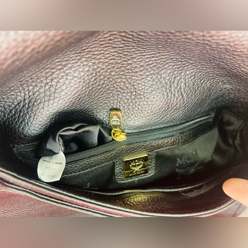 Mcm Two Way With Top Handle Purse. - image 7